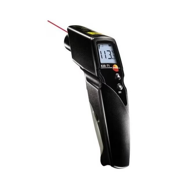 830-T1 Ir Thermometer, 10:1 Optics & Laser Point, Testo, Mfr#: 0560 8311